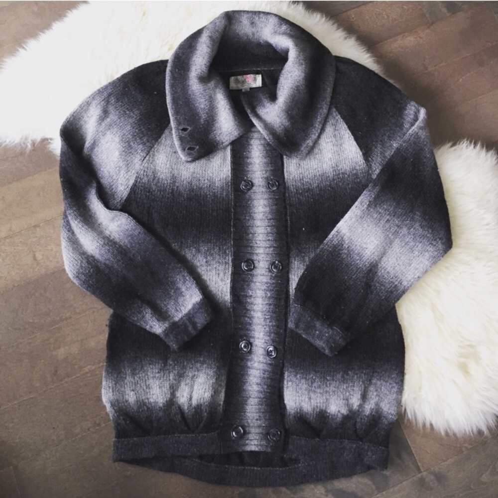 Winter Knit Urban Outfitters Buttoned Sweater